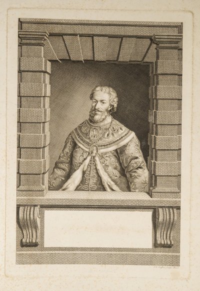 Patriarch Filaret von Moskau Fjodor Nikititsch Romanow 1553-1633 von Unbekannt