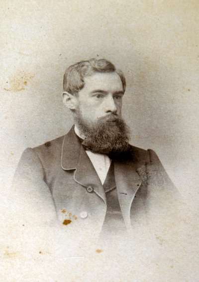 Pavel Tretyakov, russischer Kunstmäzen, Sammler und Galerist, 1865 von Unbekannt