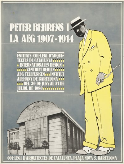 Peter Behrens und AEG 1907-1914 Poster von Unbekannt