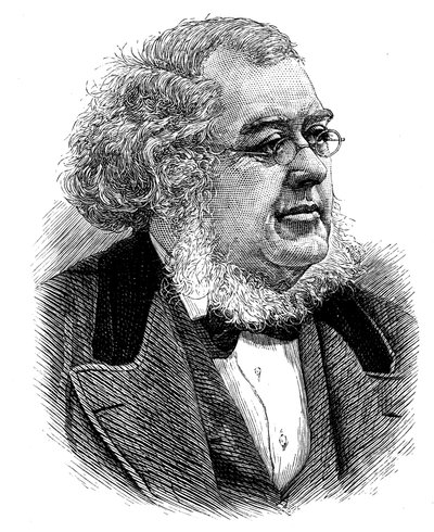 Peter Christian Asbjørnsen 1812-1885, norwegischer Folklorist und Naturforscher von Unbekannt