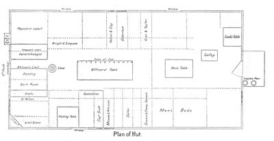 Plan einer Hütte, ca. 1910-1913, 1913 von Unbekannt