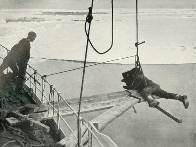 Ponting Cinematographs Der Bug der Terra Nova von Unbekannt