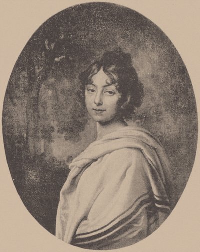Porträt der Gräfin Maria Pawlowna von Pahlen, geb. Skawronskaya, um 1810 von Unbekannt