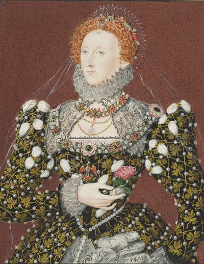 Porträt von Elizabeth I. von England von Unbekannt