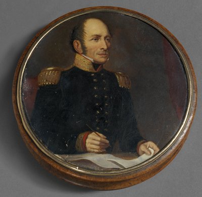 Porträt von Feldmarschall Graf Mikhail Barklay-de-Tolli 1761-1818, Erstes Viertel des 19. Jahrhunderts von Unbekannt