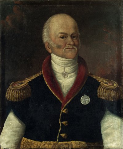 Porträt von General Ksawery Franciszek Krasicki 1774-1844, 1830-1840er Jahre von Unbekannt