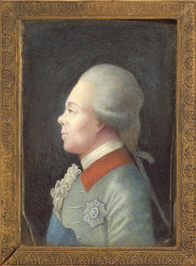 Porträt des Großfürsten Pawel Petrowitsch 1754-1801, 1780er von Unbekannt