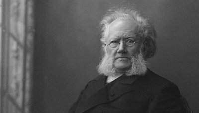 Porträt von Henrik Ibsen 1828-1906 von Unbekannt