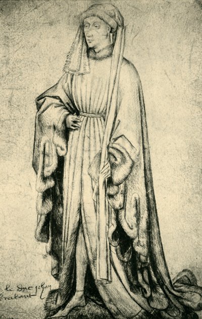 Porträt von Johann IV., Herzog von Brabant, 1460-1470, 1943 von Unbekannt