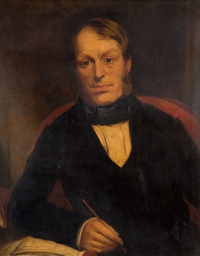 Porträt von John Pix Weston 1810-1877 [undatiert] Unsigned von Unbekannt