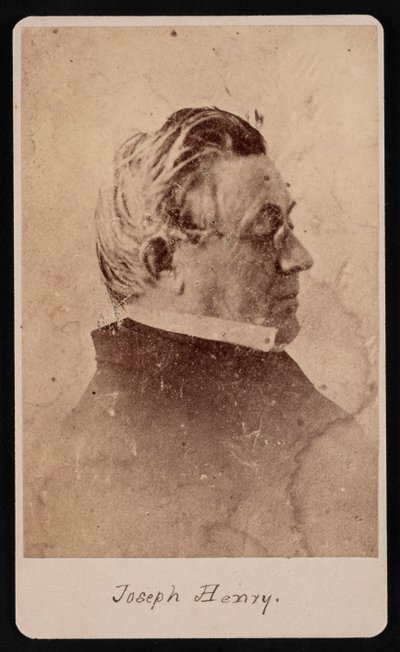 Porträt von Joseph Henry 1797-1878, 4. Dezember 1862 von Unbekannt