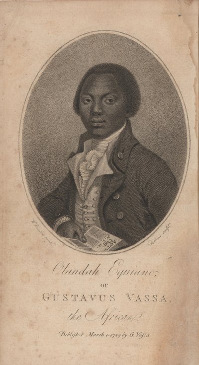 Porträt von Olaudah Equiano bekannt als Gustavus Vassa 1745-1797, 1789 von Unbekannt