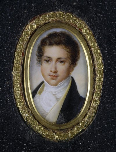 Porträt von Prinz Grigory Petrovich Volkonsky 1776-1852, 1820er Jahre von Unbekannt