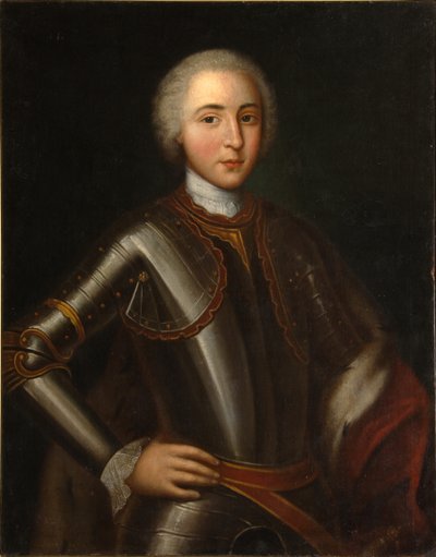 Porträt von Prinz Nikolay Fyodorovich Golitsyn 1728-1780, 1750er Jahre von Unbekannt