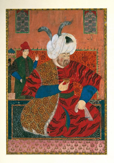 Porträt von Selim II 1524-1574, Sultan des Osmanischen Reiches, zwischen 1570 und 1590 von Unbekannt