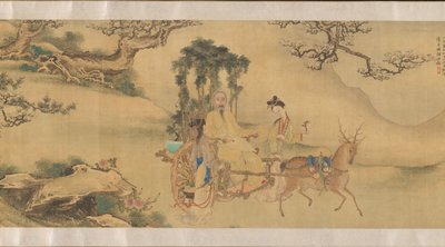 Porträt von Shaoyu in der Gestalt von Liu Ling, ca. 1795 von Unbekannt