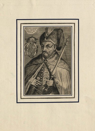Porträt von Stephan Báthory, König von Polen, Ende des 16. Jahrhunderts von Unbekannt