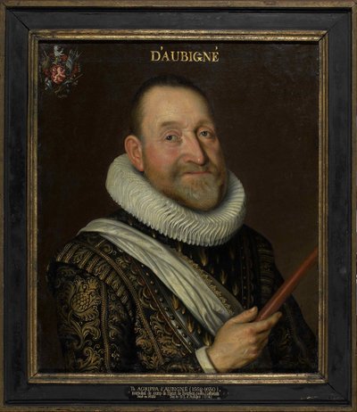 Porträt von Théodore Agrippa, Chevalier d