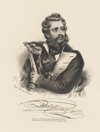 Porträt von Wincenty Matuszewicz 1801-1830 von Unbekannt