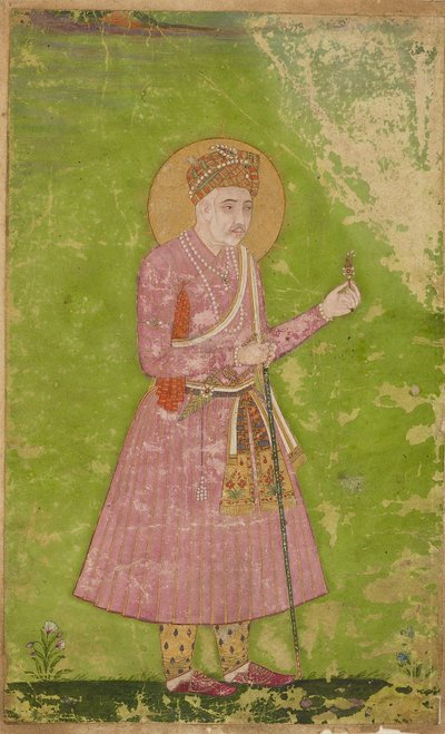Porträt eines Mannes in einem rosa Jama, um 1620 von Unbekannt