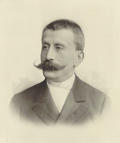 Porträt des Pianisten und Komponisten Moritz Moszkowski 1854-1925 von Unbekannt