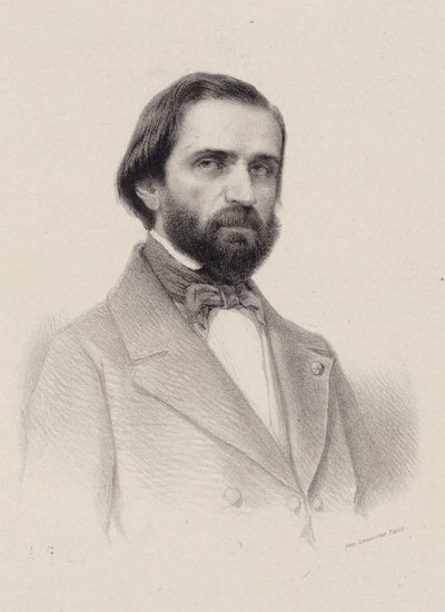 Porträt des Komponisten Giuseppe Verdi von Unbekannt