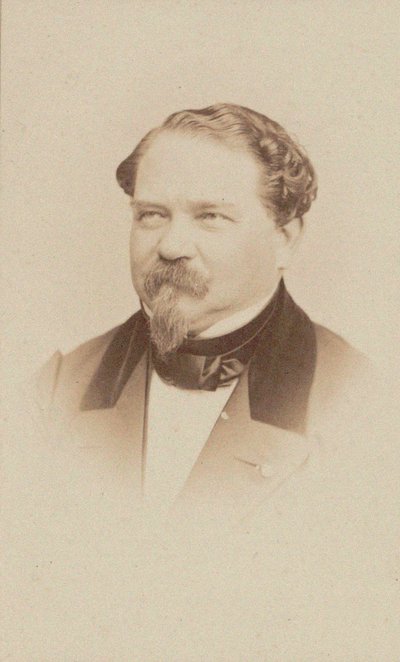 Porträt des Komponisten Jean-Georges Kastner 1810-1867 von Unbekannt