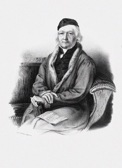 Porträt des Komponisten Johann Christian Heinrich Rinck 1770-1846 von Unbekannt