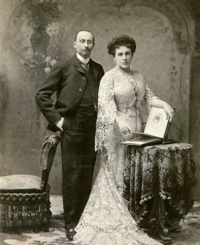 Porträt des Leiters der Moskauer Adelsversammlung Pyotr Basilevsky 1855-1920 von Unbekannt