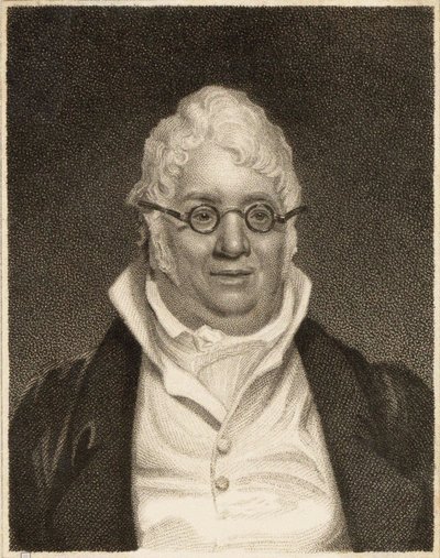 Porträt des Komponisten James Hook von Unbekannt
