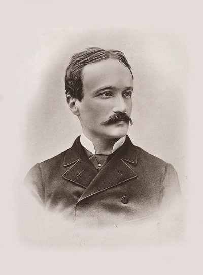 Porträt des Librettisten und Komponisten Arrigo Boito 1842-1918, 1884 von Unbekannt
