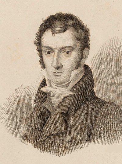 Porträt des Geigers und Komponisten Josef Mayseder 1789-1863, 1824 von Unbekannt