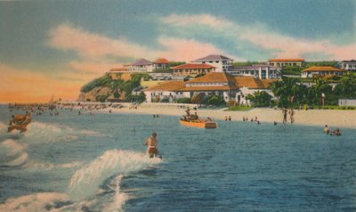 Pradomar Hotel. Beach Club und Landentwicklung, ca. 1940er Jahre von Unbekannt