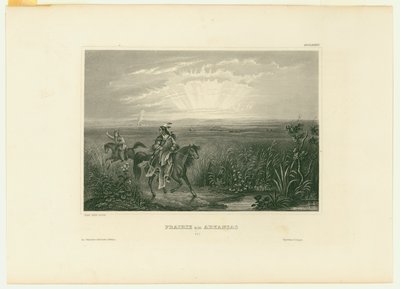 Prärie in Arkansas von Unbekannt