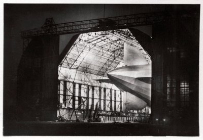 Vorbereitungen für einen Nachtflug, Zeppelin LZ 127 Graf Zeppelin von Unbekannt