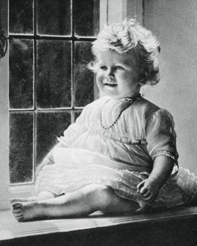 Prinzessin Elizabeth in St Pauls Walden Bury, 1927, 1937 von Unbekannt