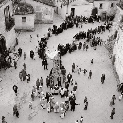 Prozession der Geißler, Albano di Lucania, Potenza, Basilikata, Italien von Unbekannt
