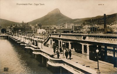 Promenadenpier, Kapstadt, ca. 1900 von Unbekannt