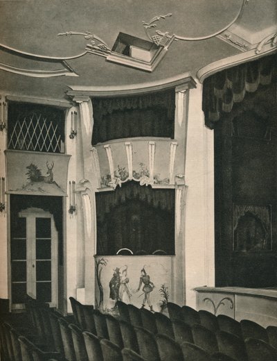 Proszenium und Bühnenlogen im Komödientheater, Berlin, ca. 1926 von Unbekannt