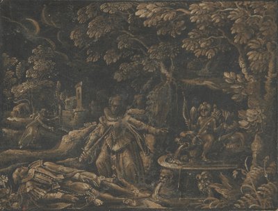 Pyramus und Thisbe, ca. 1580 von Unbekannt