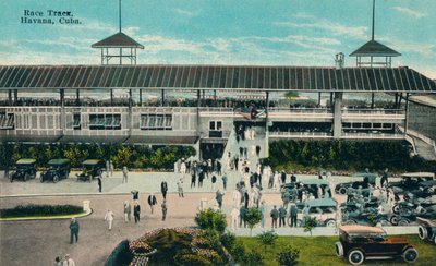 Rennstrecke, Havanna, Kuba, ca. 1950er Jahre von Unbekannt