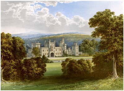 Ravensworth Castle, County Durham, Heim des Earl of Ravensworth, um 1880 von Unbekannt