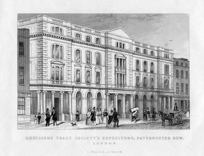 Religious Tract Society Repository, Paternoster Row, London von Unbekannt