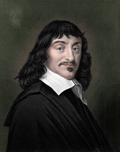 Rene Descartes, französischer Philosoph und Mathematiker von Unbekannt