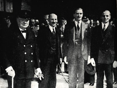 Rückkehr nach London aus Amerika, 27. Juni 1942, 1945 von Unbekannt