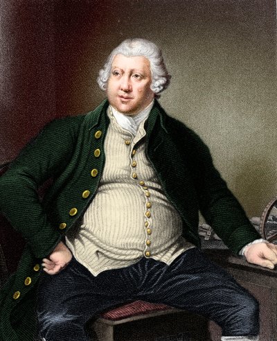 Richard Arkwright, britischer Industrieller und Erfinder, 1732-1792 von Unbekannt