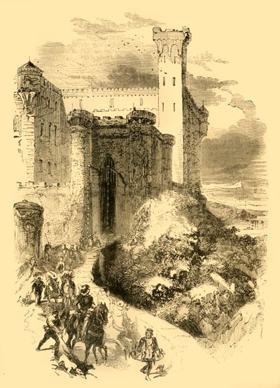 Robert von der Normandie im Schloss des Grafen von Conversano, um 1890 von Unbekannt