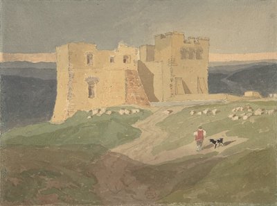 Ruine eines Schlosses, 1802-42 von Unbekannt