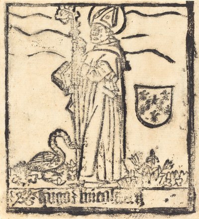 Sankt Hugo von Lincoln oder Sankt Hugo von Avalon, wahrscheinlich 1460-1480 von Unbekannt