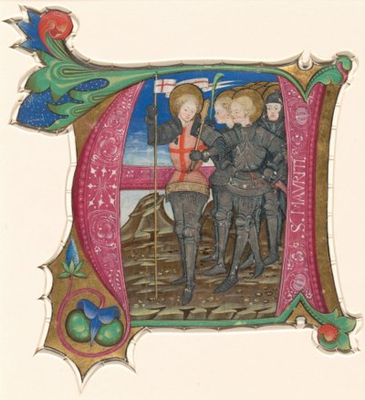 Heiliger Mauritius und die Thebaische Legion, drittes Viertel des 15. Jahrhunderts von Unbekannt
